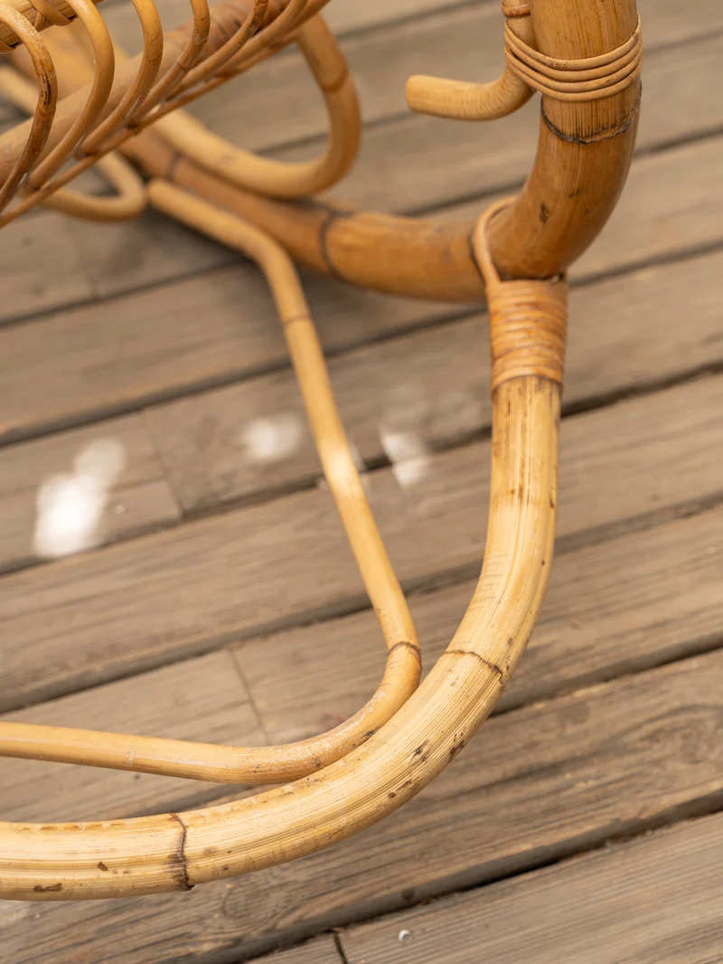 Alibert, le rocking-chair en rotin N°97