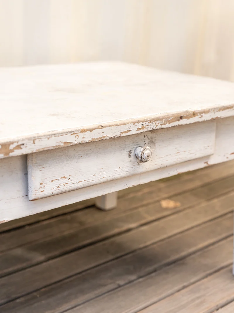 Léonie, la table basse en bois gris N°1122