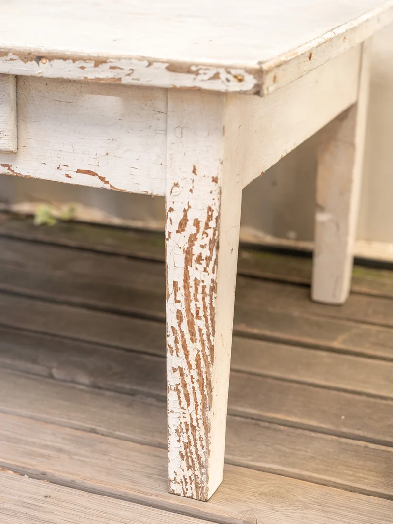 Léonie, la table basse en bois gris N°1122
