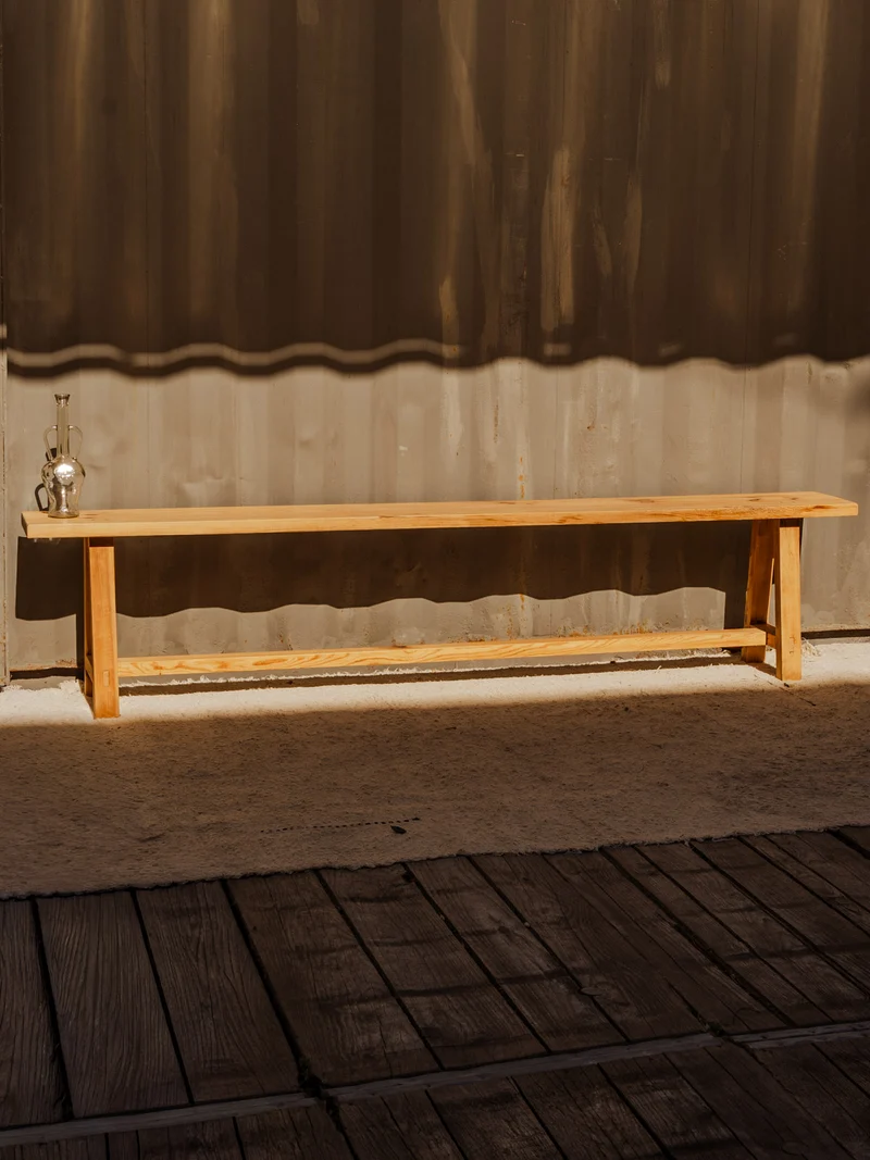 Antoine, le banc en bois N°499