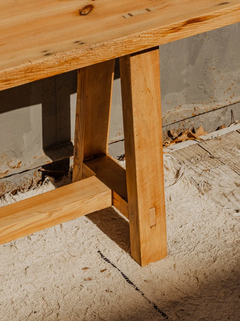 Antoine, le banc en bois N°499