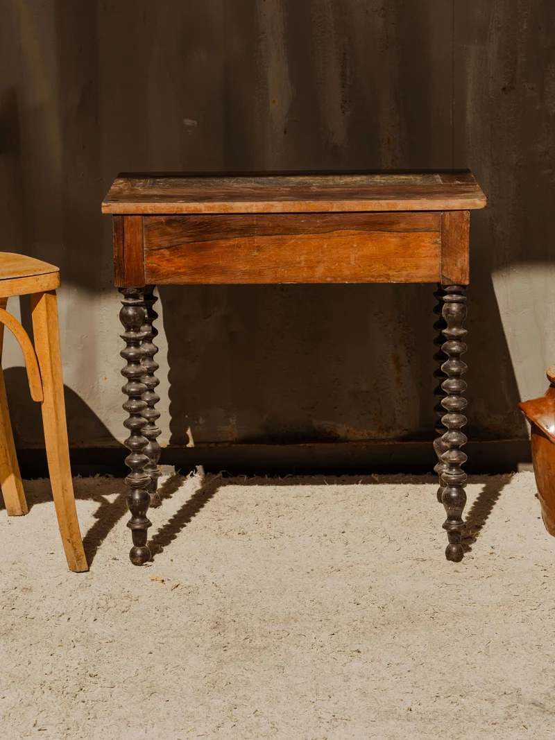 Odile, la table de chevet en bois N°1515