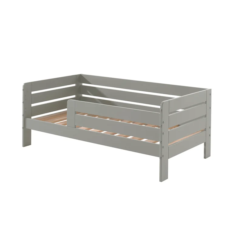 Lit 70x140 sommier inclus Vipack Ted - Gris