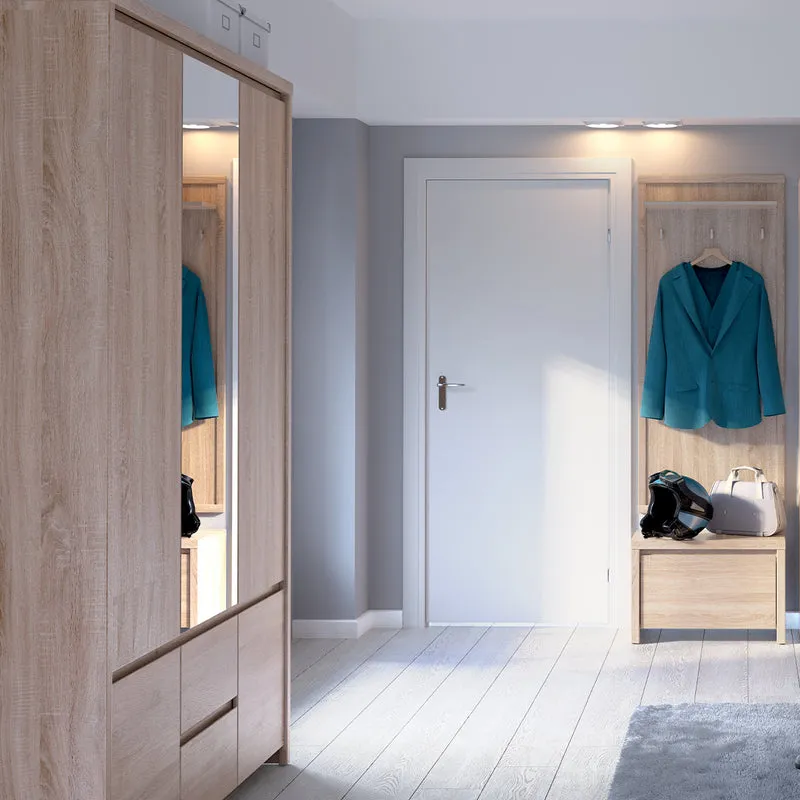 Armoire 3 portes Soren Bois