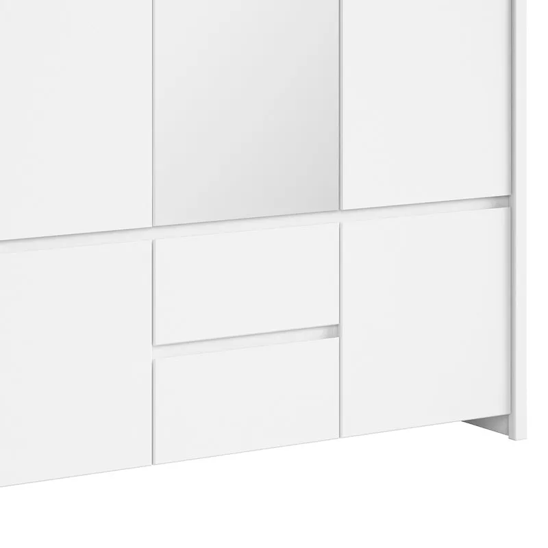 Armoire 3 portes Soren Blanc