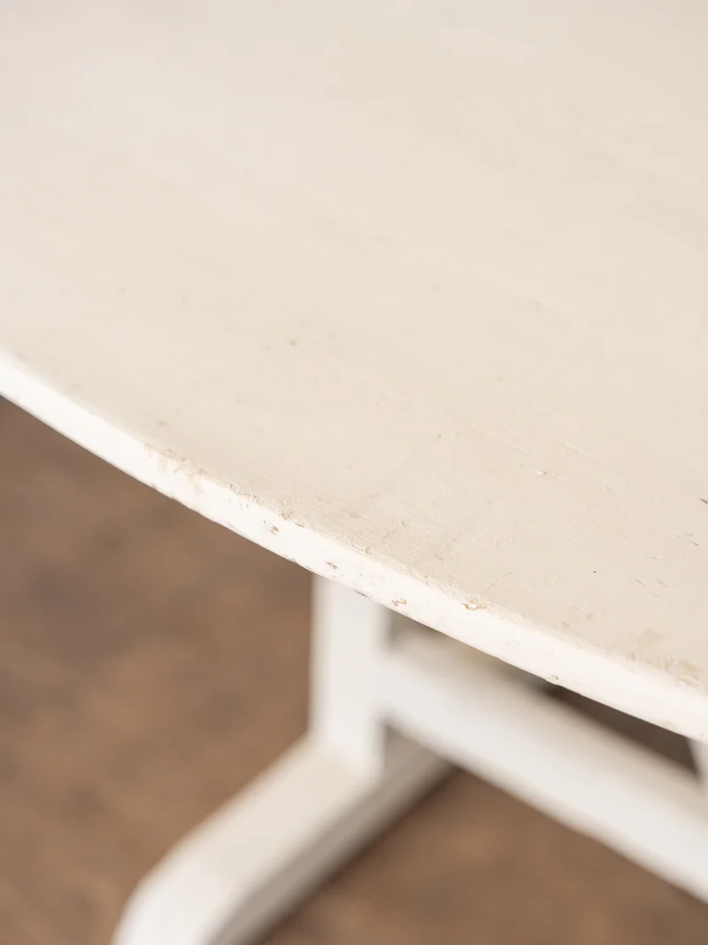 Romy, la table de vigneron en bois blanc N°1474