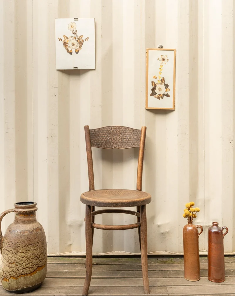 Claude, la chaise de bistro en bois N°1520