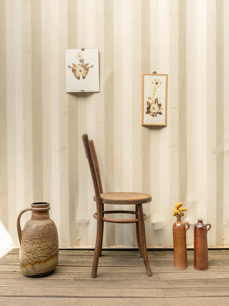 Claude, la chaise de bistro en bois N°1520