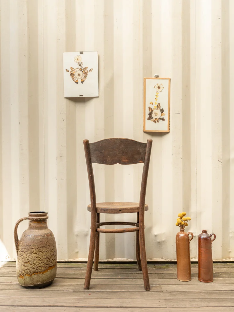 Claude, la chaise de bistro en bois N°1520