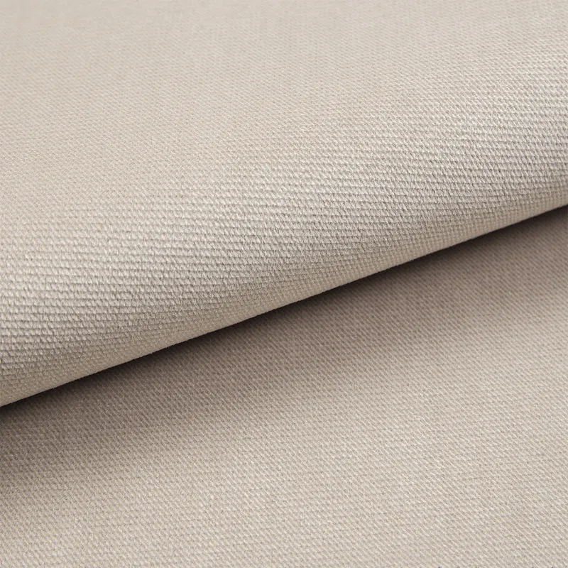 Canapé d'angle convertible droit 4 places Wilson velours Beige