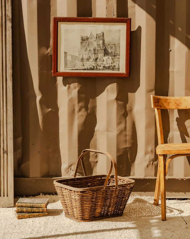 Ambroise, le panier en osier N°951