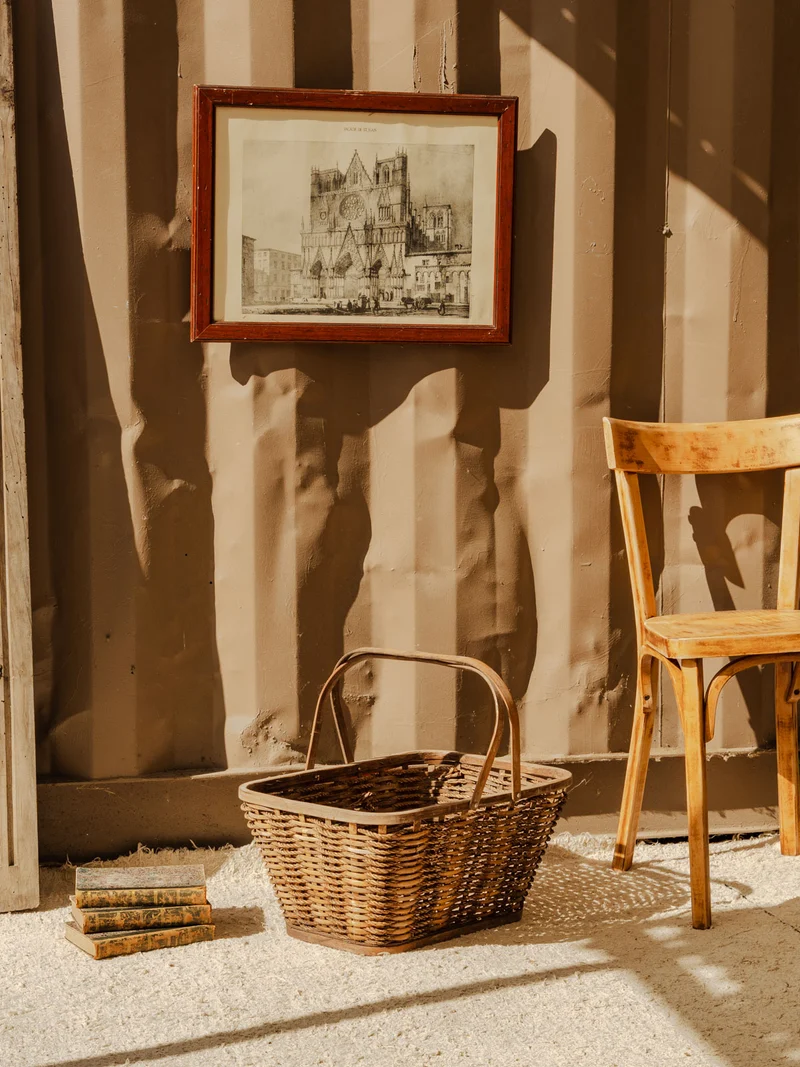 Ambroise, le panier en osier N°951