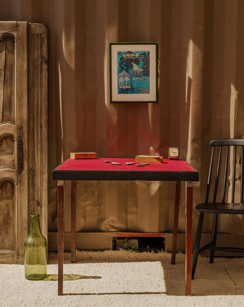 Billie, la table de jeux en bois N°13