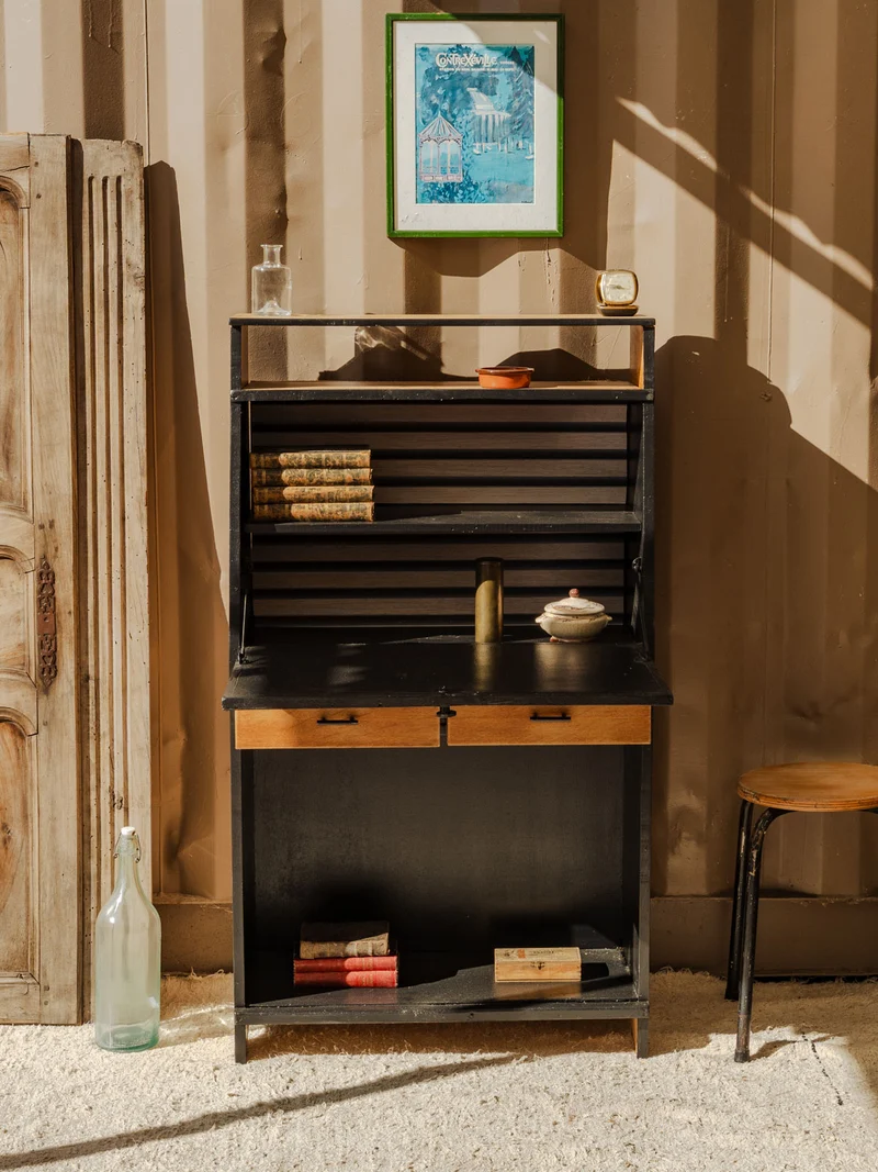 Honoré, le secrétaire en bois noir N°215