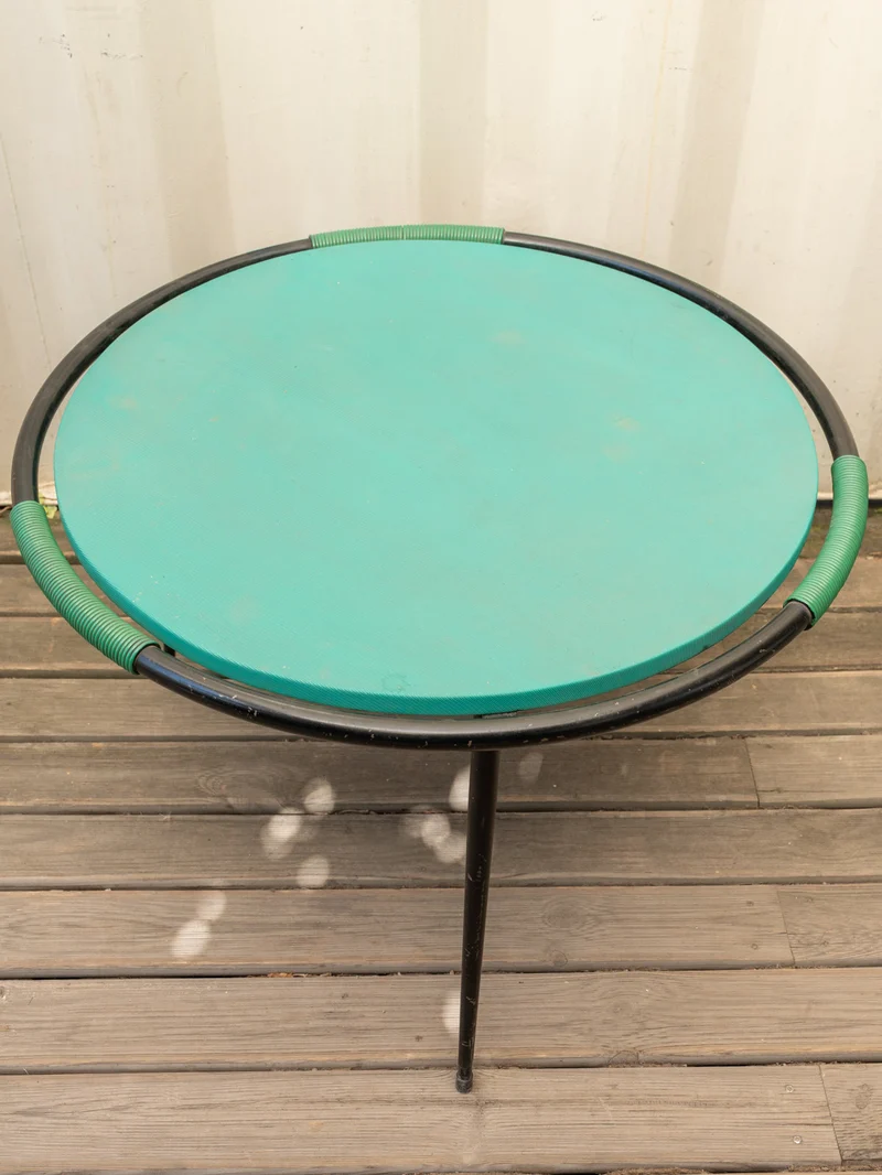 Hanna, la table d'appoint verte et noire N°1434
