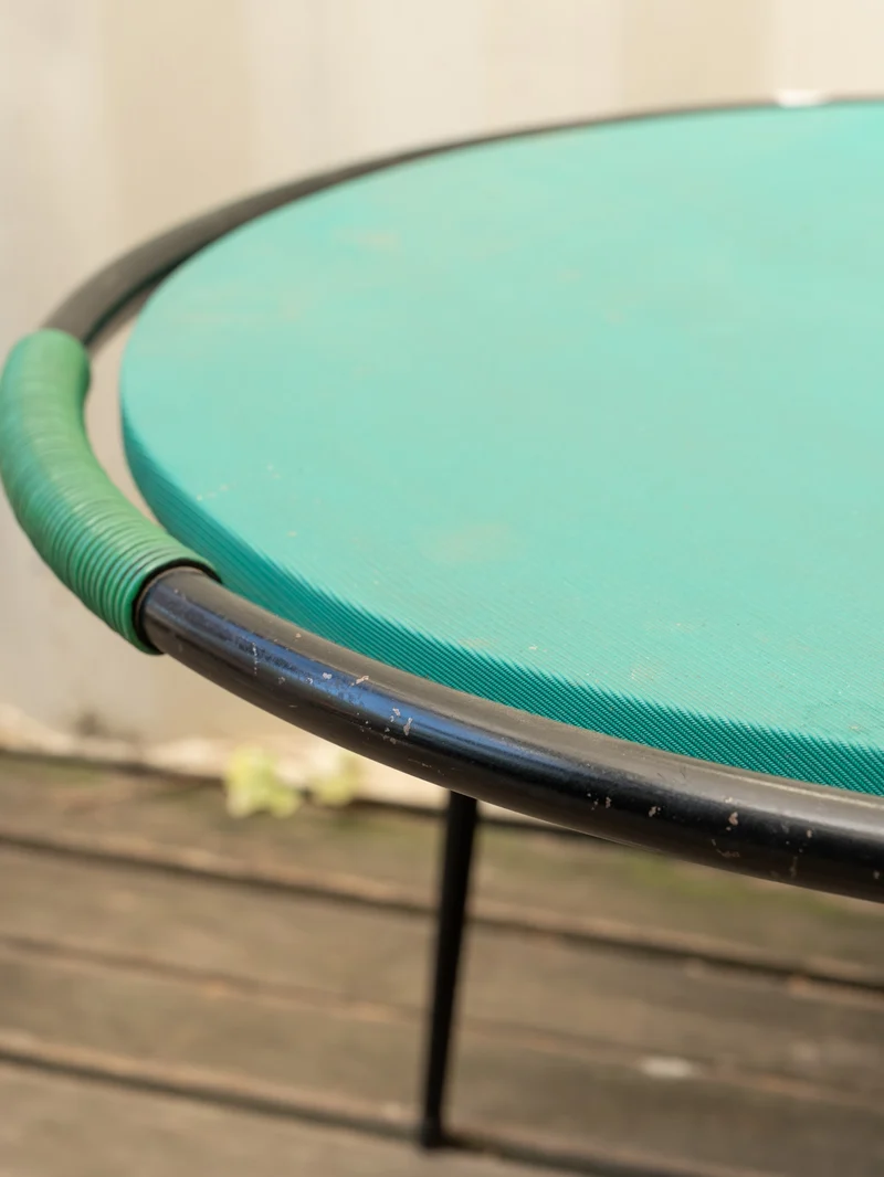 Hanna, la table d'appoint verte et noire N°1434