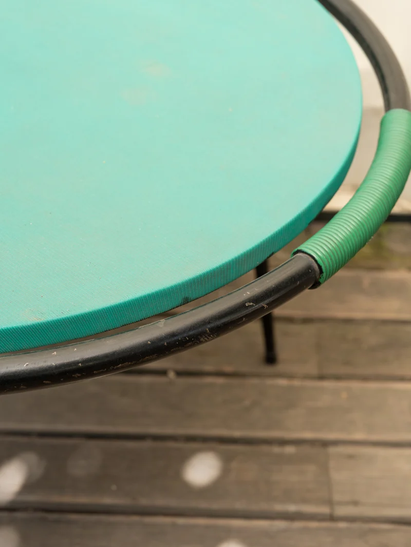 Hanna, la table d'appoint verte et noire N°1434