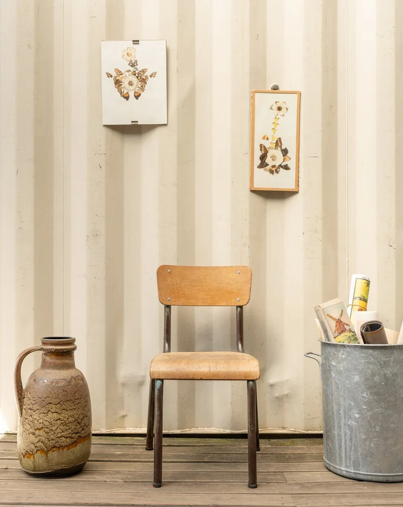Ernestine, la chaise pour enfant en bois et métal N°1327