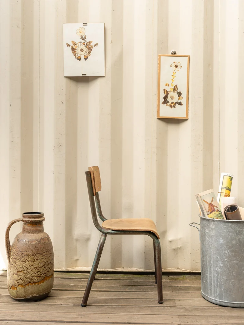 Ernestine, la chaise pour enfant en bois et métal N°1327