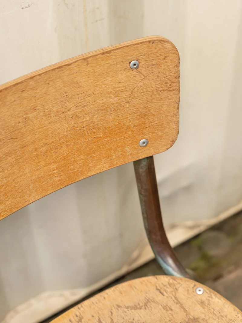 Ernestine, la chaise pour enfant en bois et métal N°1327