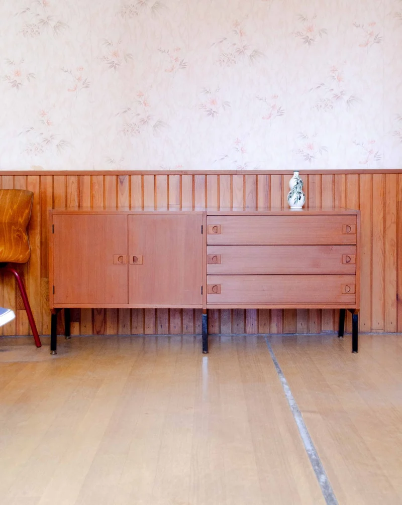 Margaret, l'enfilade contemporaine en acajou N°510
