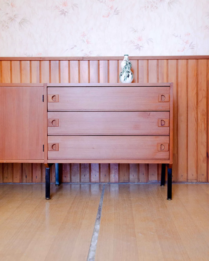 Margaret, l'enfilade contemporaine en acajou N°510