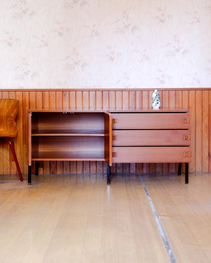 Margaret, l'enfilade contemporaine en acajou N°510