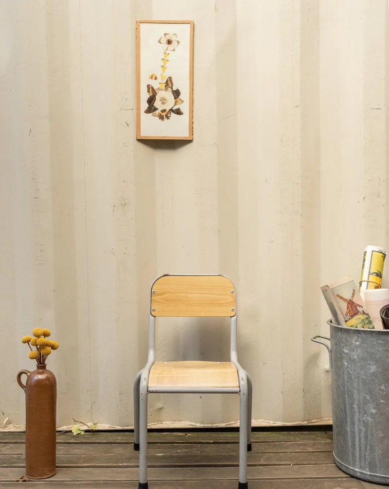 Ernestine, la chaise pour enfant en bois et métal N°1326