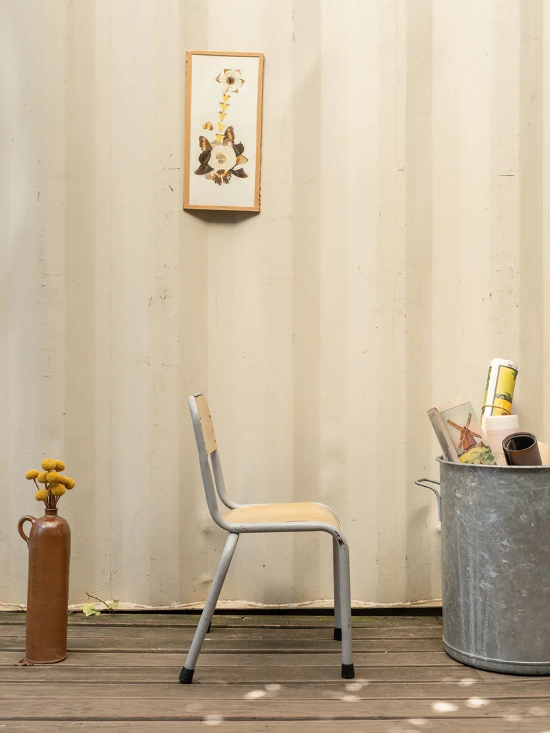 Ernestine, la chaise pour enfant en bois et métal N°1326