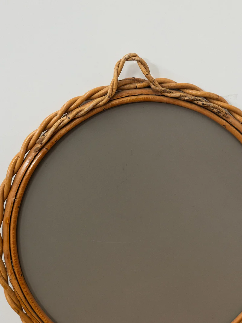 Georges, le miroir en osier N°1402
