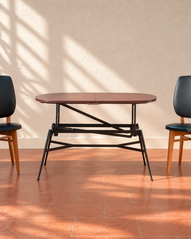 Donna, la table basse modulable monte et baisse N°1108