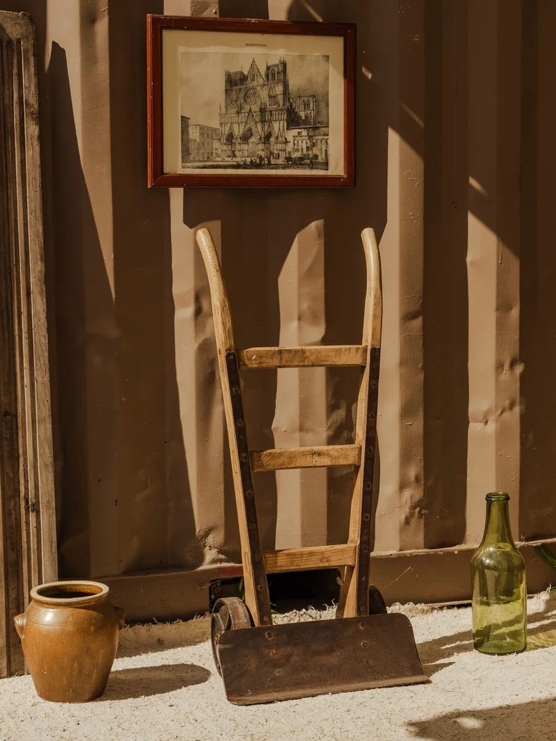 Alix, l'ancien diable en bois et métal N°1126