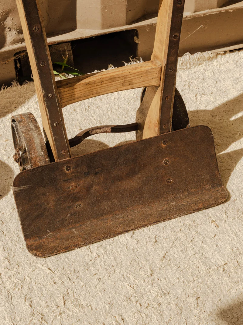 Alix, l'ancien diable en bois et métal N°1126