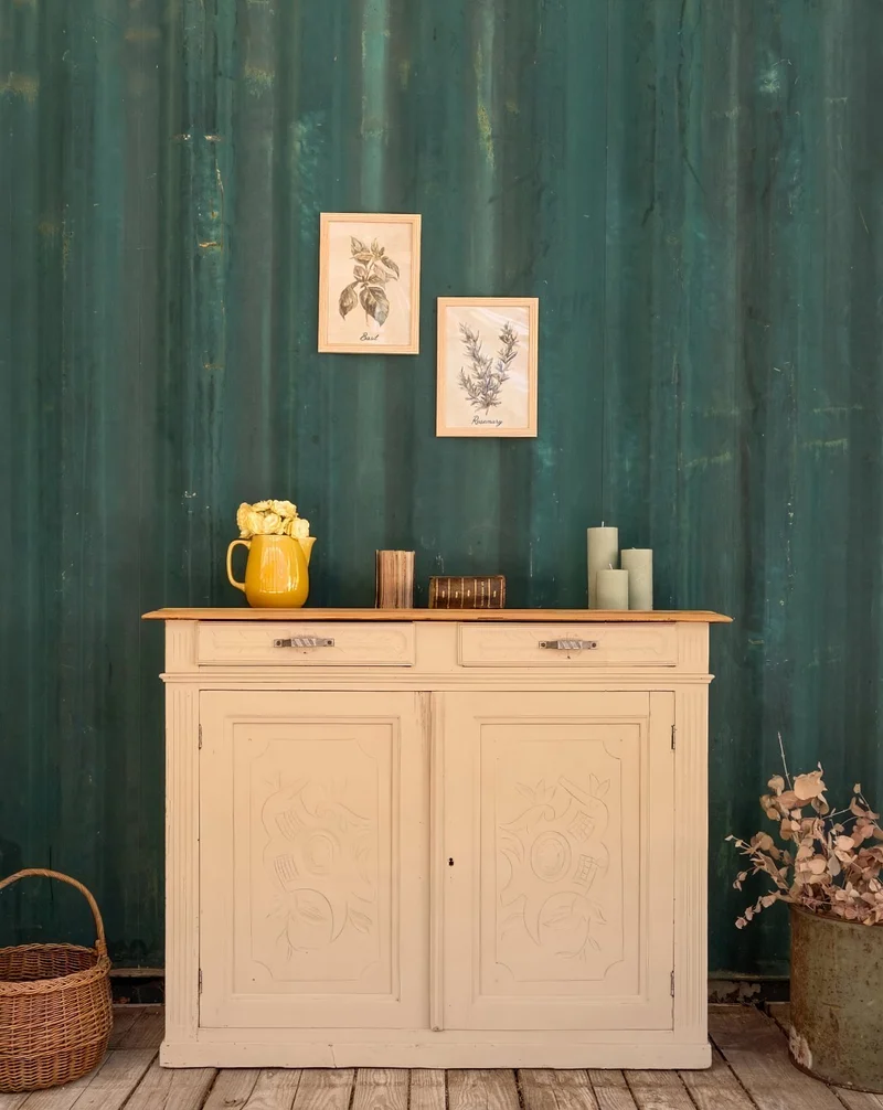 Gilbert, le buffet en bois beige N°1735