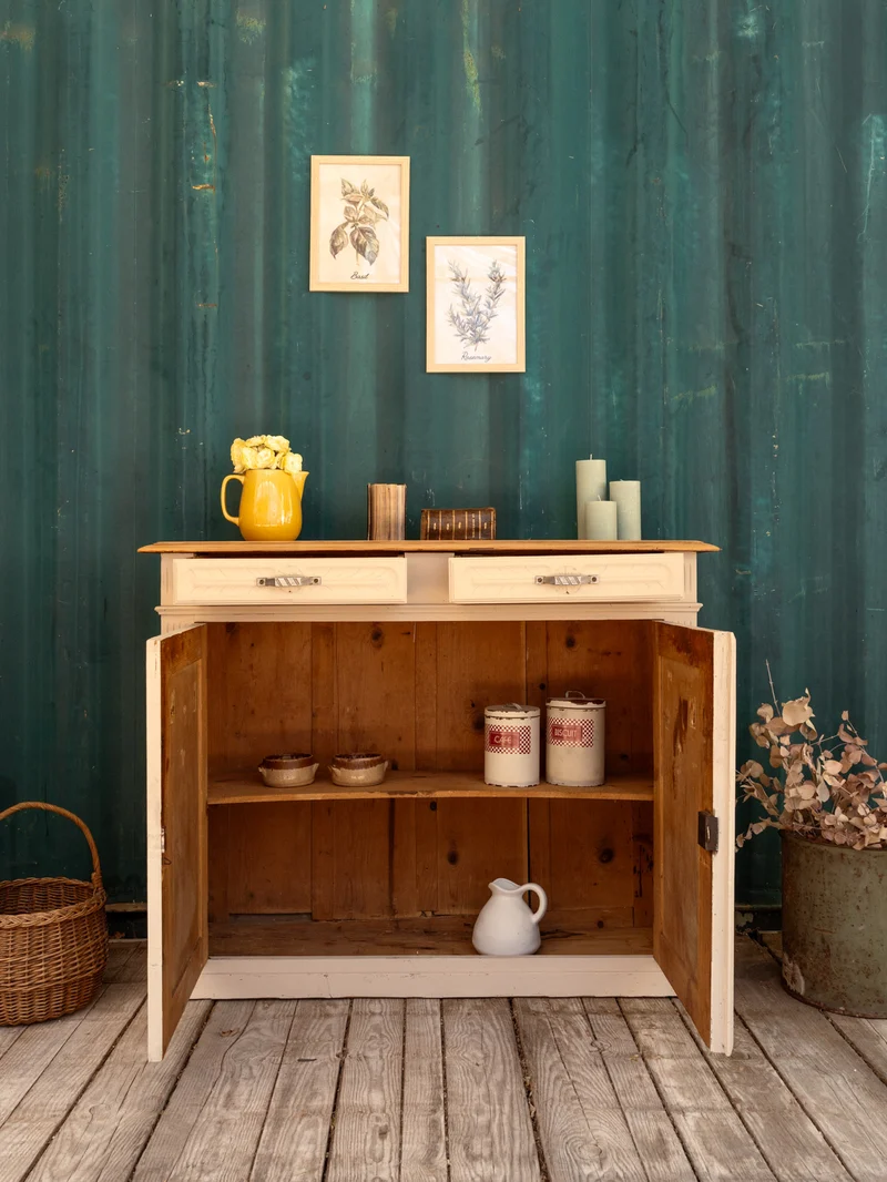 Gilbert, le buffet en bois beige N°1735