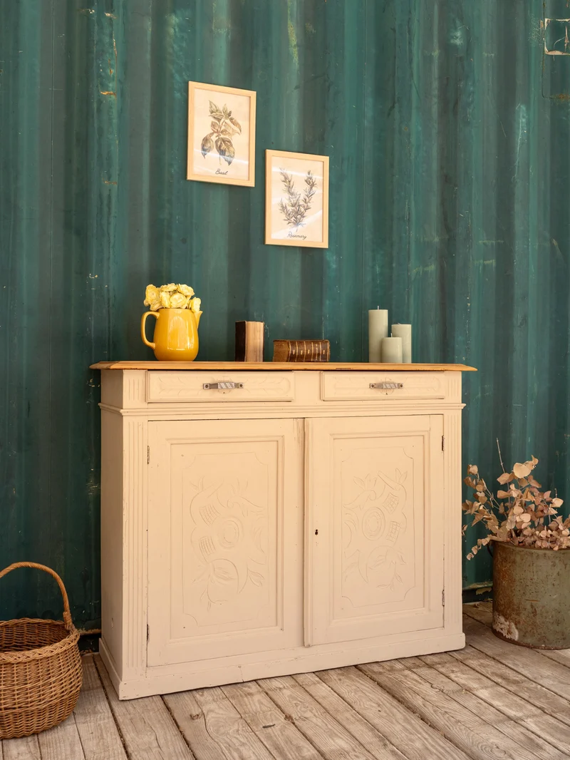 Gilbert, le buffet en bois beige N°1735