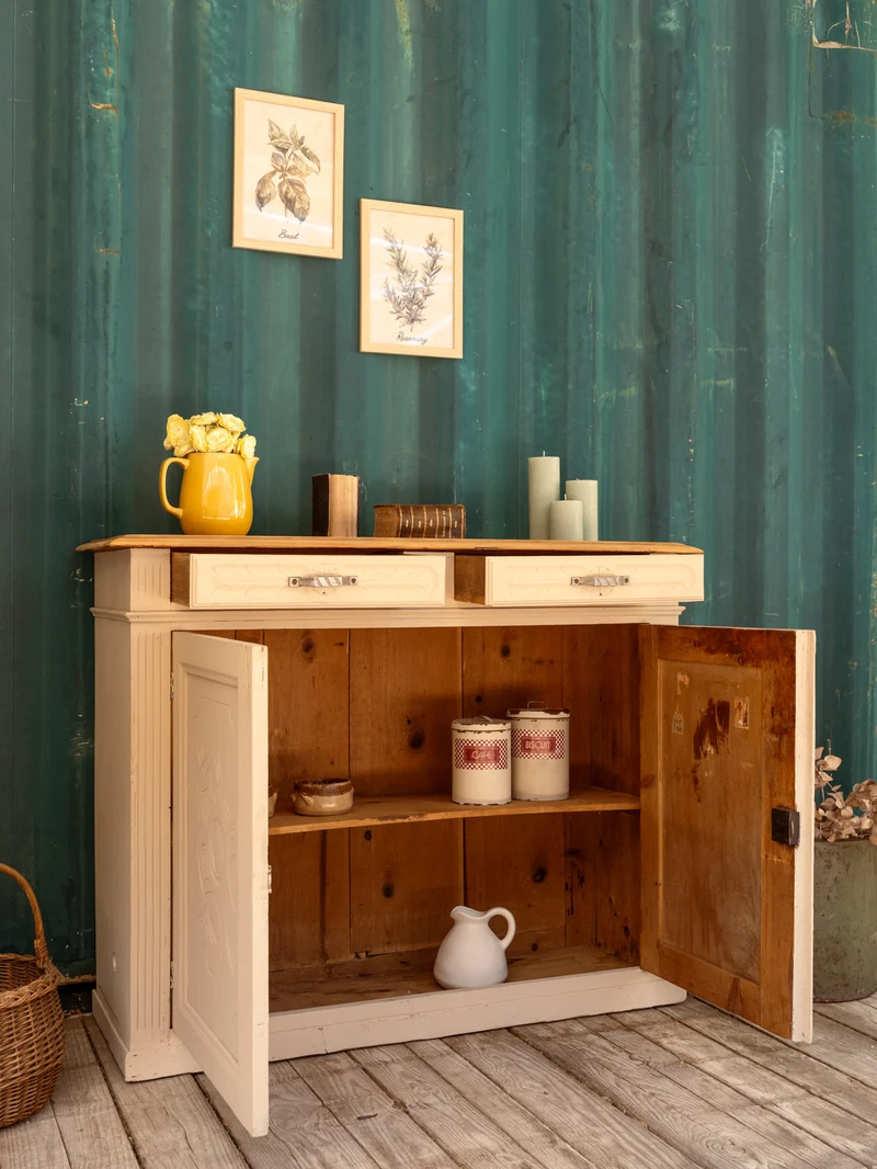 Gilbert, le buffet en bois beige N°1735