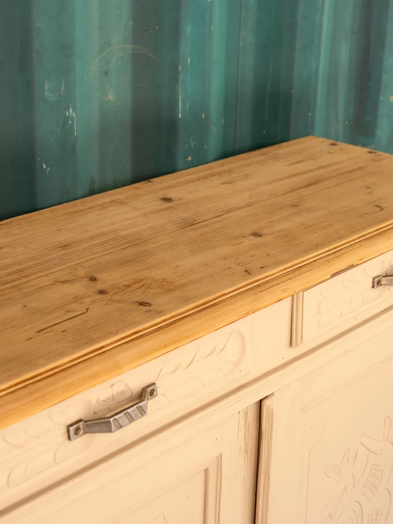 Gilbert, le buffet en bois beige N°1735