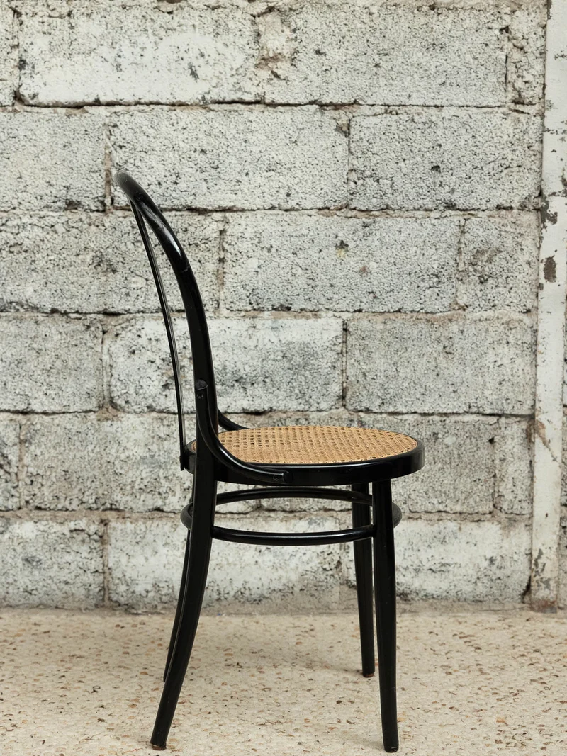 Alma, la jolie chaise bois et cannage N°1820