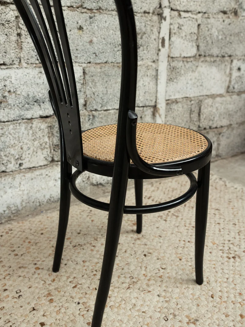 Alma, la jolie chaise bois et cannage N°1820