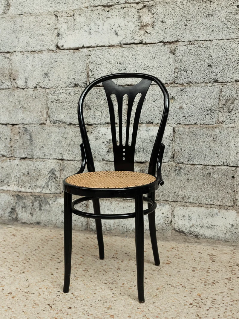 Alma, la jolie chaise bois et cannage N°1820