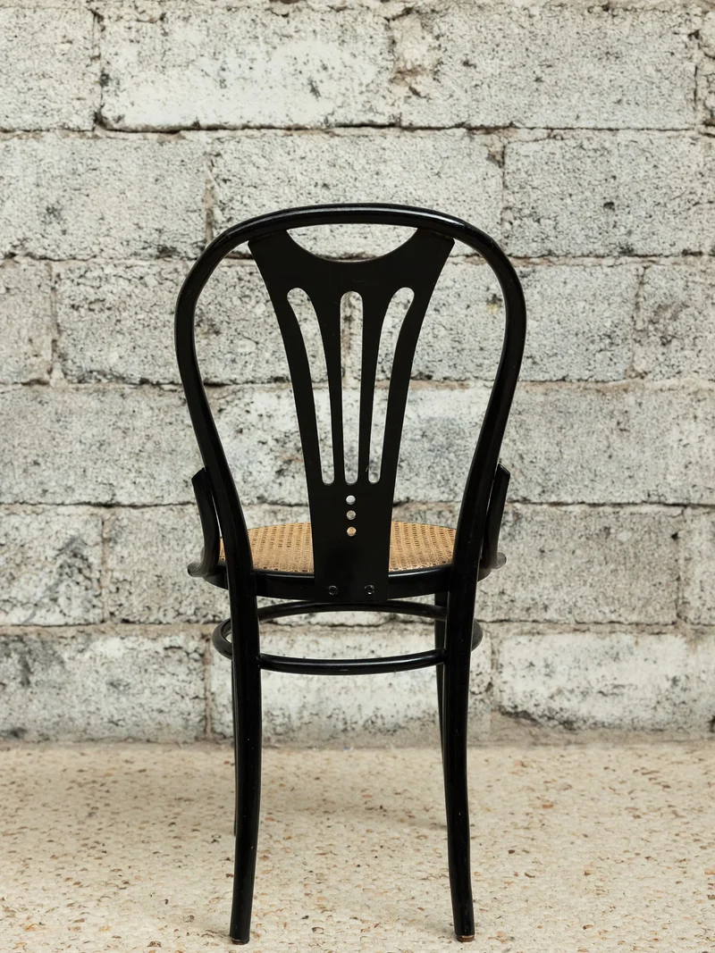 Alma, la jolie chaise bois et cannage N°1820