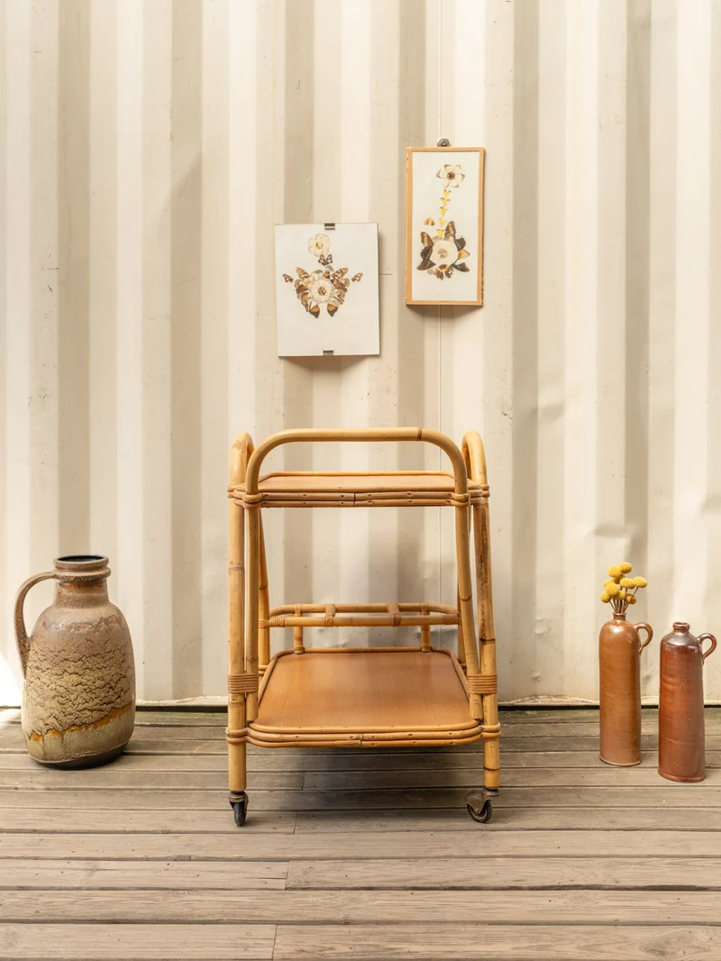 Henriette, la desserte en bambou N°209