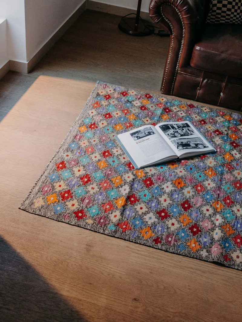Eddy, le tapis kilim N°371