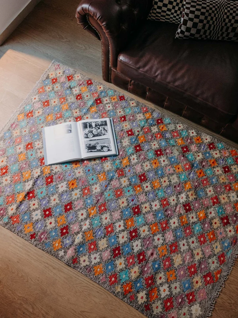 Eddy, le tapis kilim N°371