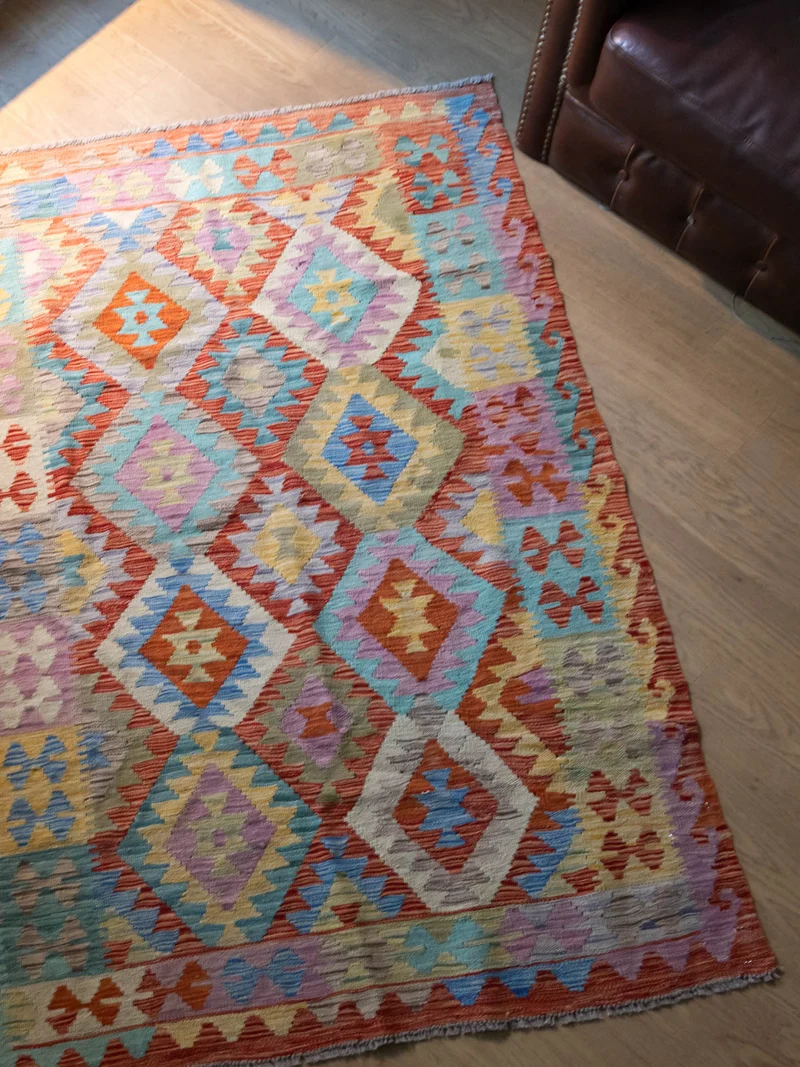 Eddy, le tapis kilim N°368