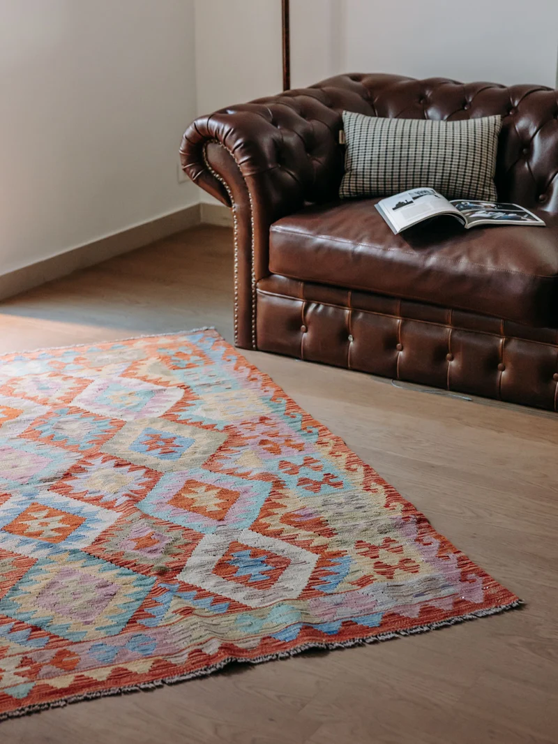 Eddy, le tapis kilim N°368