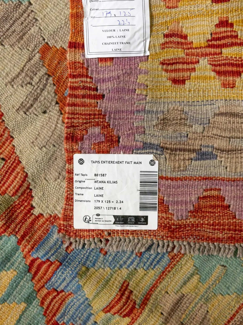Eddy, le tapis kilim N°368