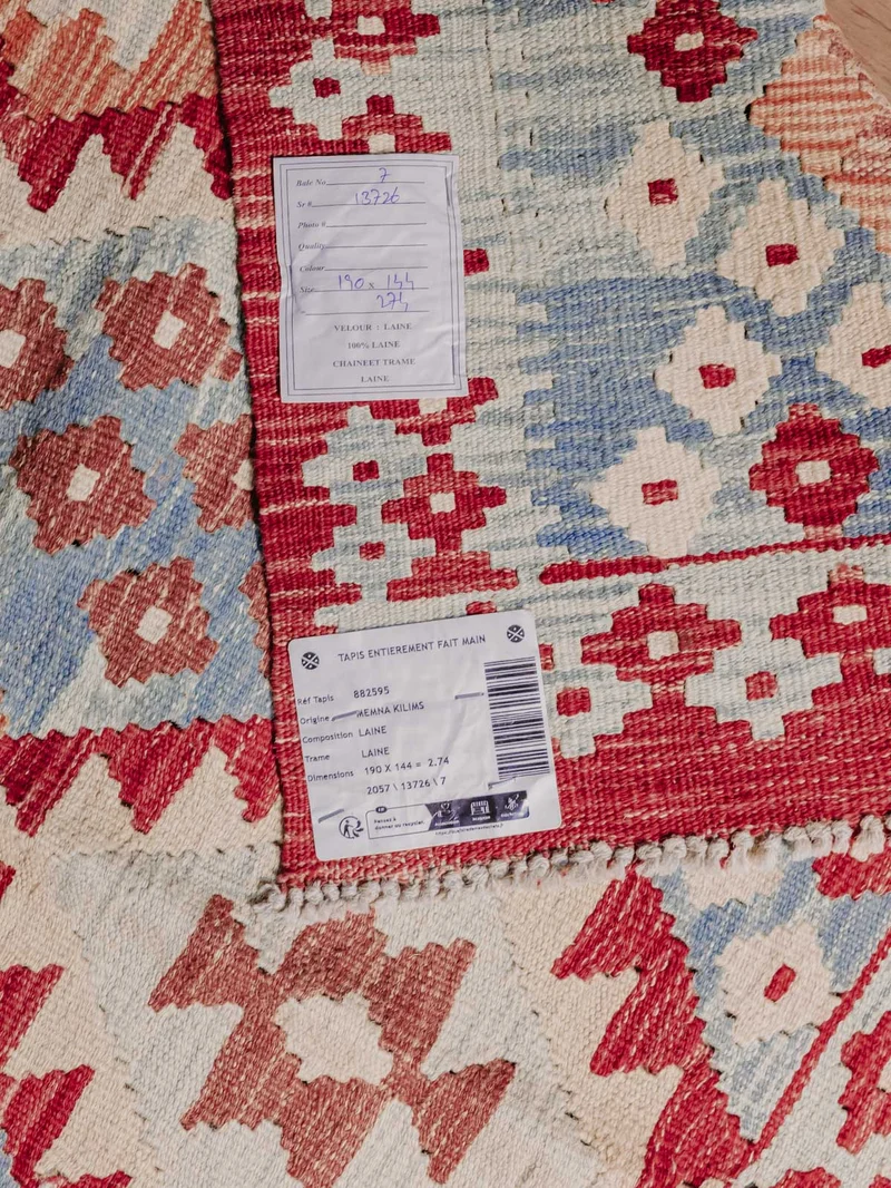 Eddy, le tapis kilim N°367