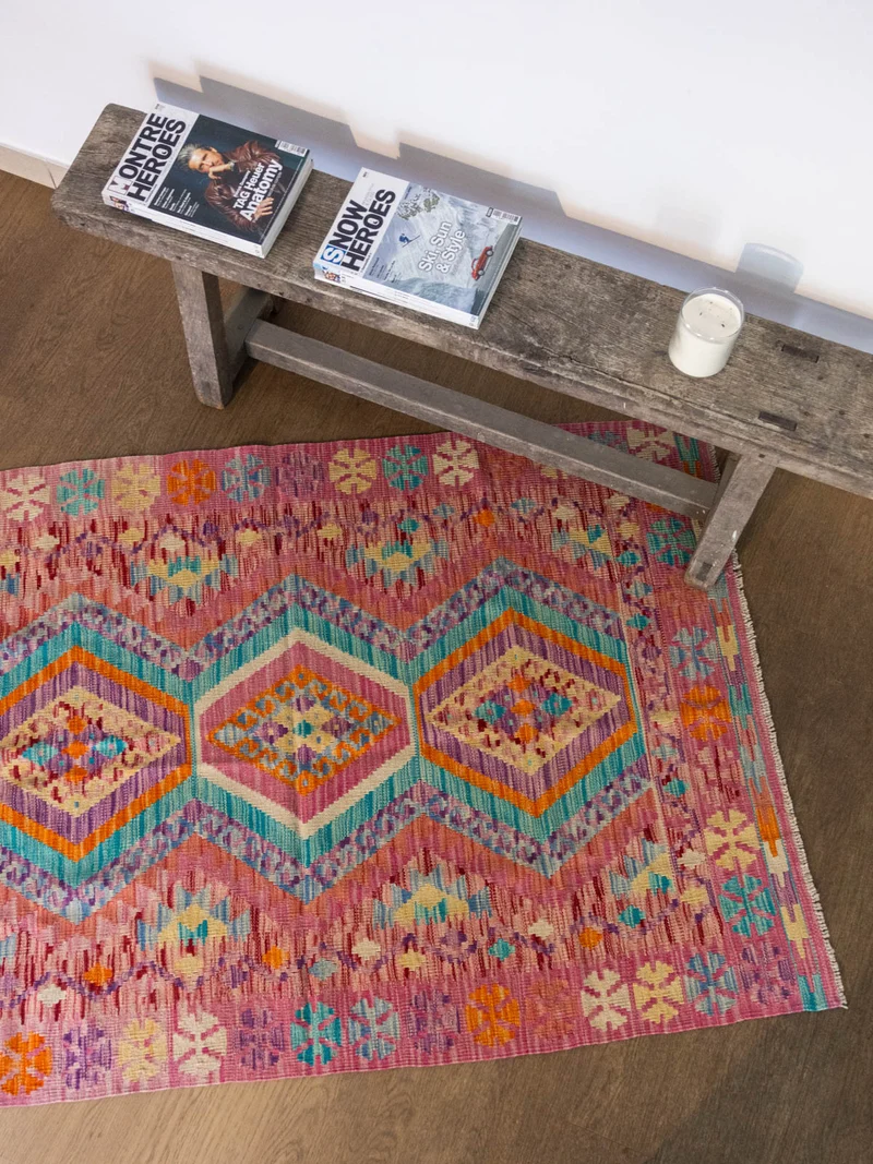 Eddy, le tapis kilim N°365